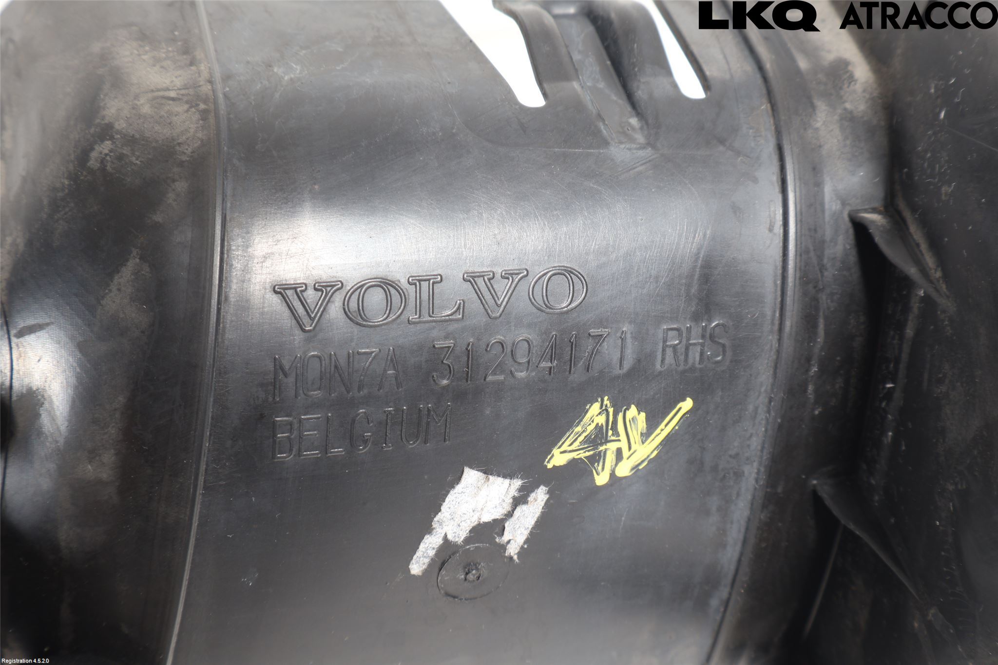 Volvo XC60 09-13 Deflektor Plåt-Plast Kylning