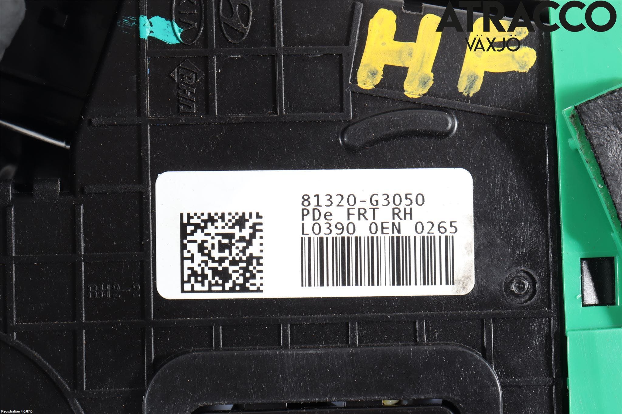 Hyundai i30 PD 17- Låskista-Dörrlås