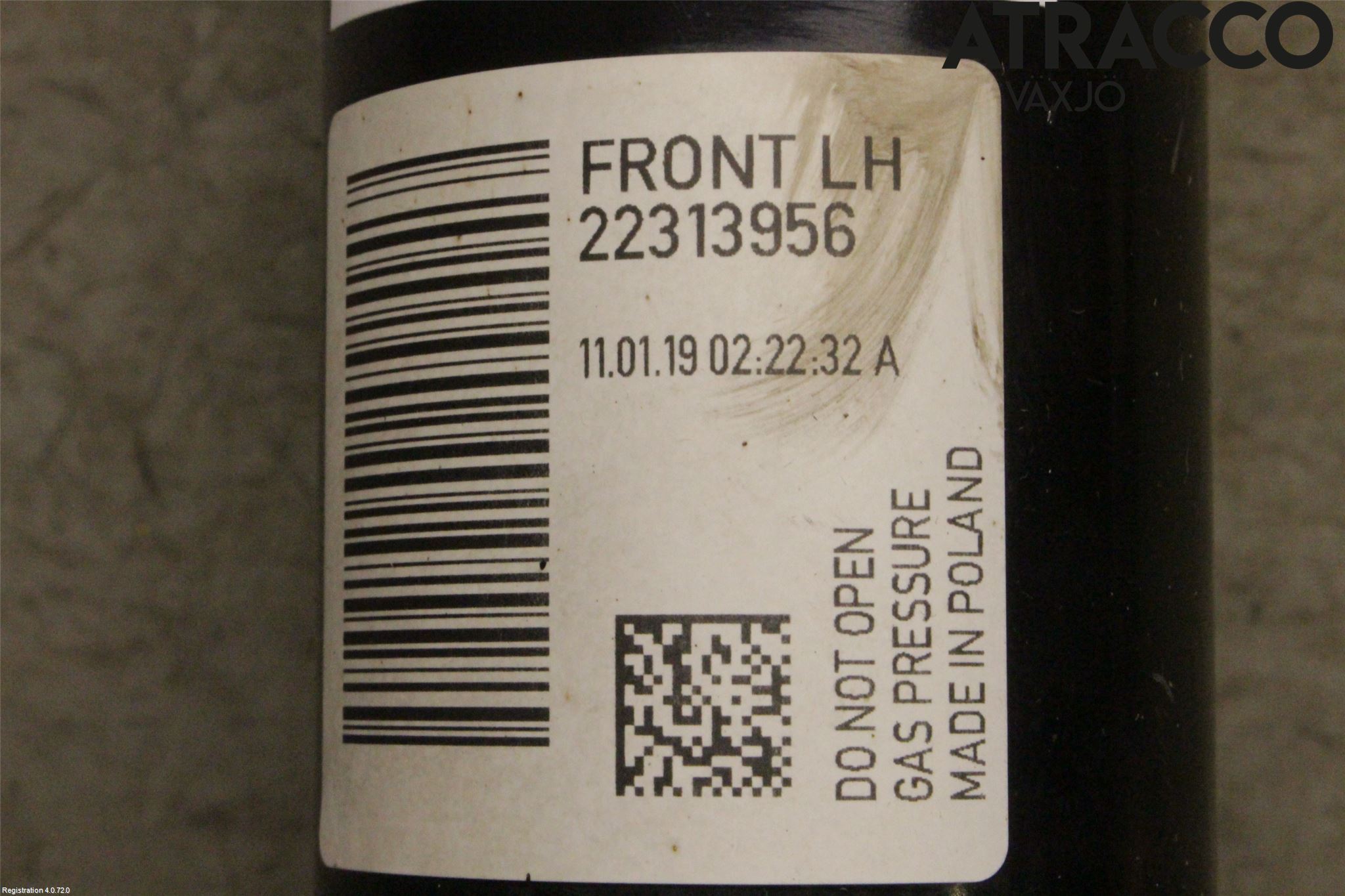 Honda CIVIC 17-22 Fjäderben Fram Vänster