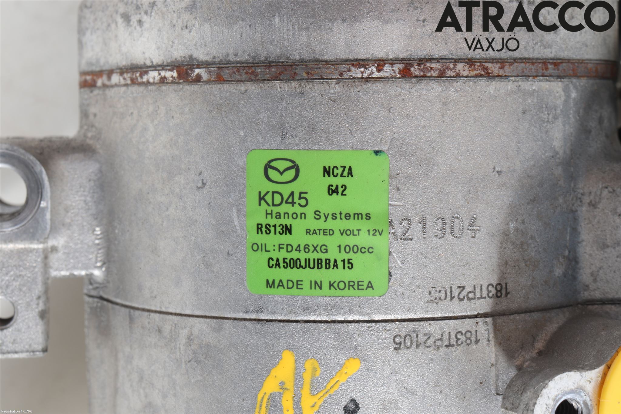 Mazda 3 III 14-19 Ac Kompressor