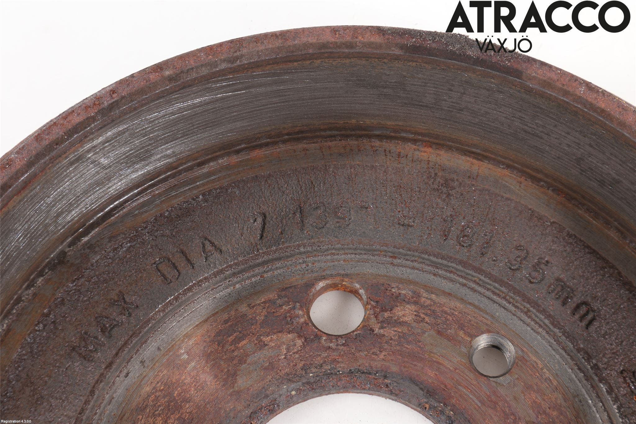 Fiat 500 07- Bromstrumma Bak