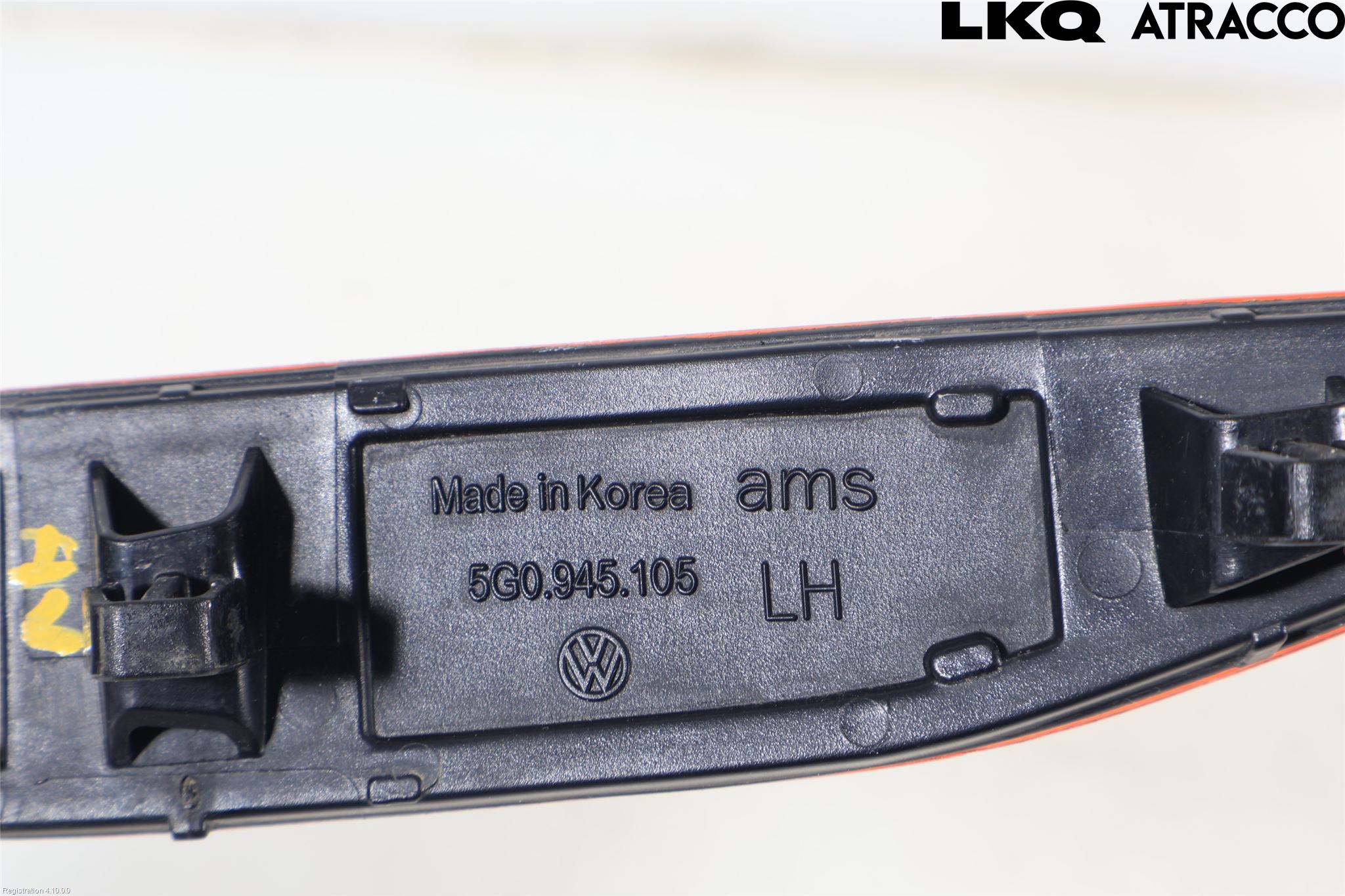 Volkswagen VW GOLF / E-GOLF VII 13-20 Dimljus/Reflex Bak
