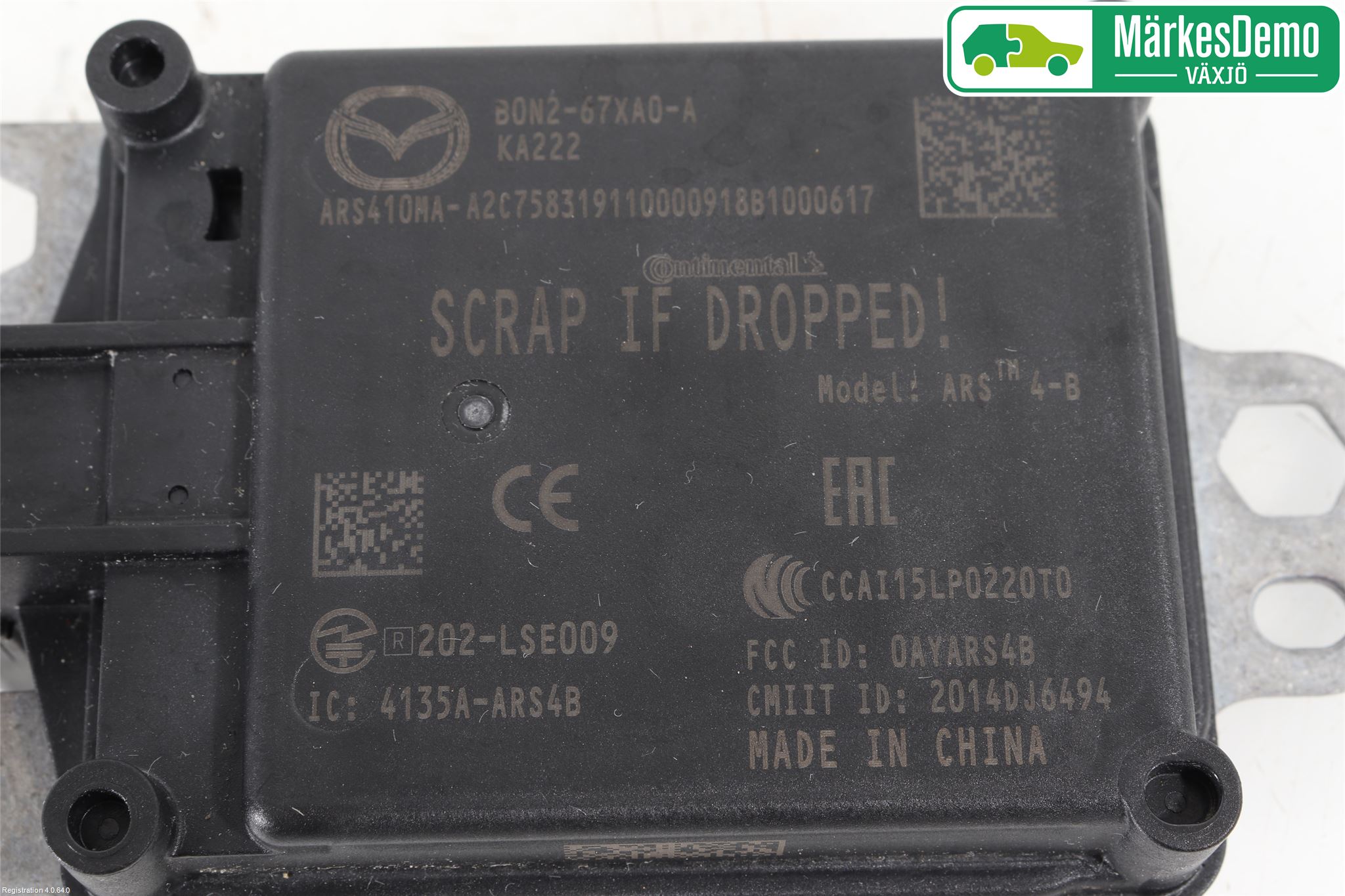 Mazda 3 IV 19- Sensor Aktivt Kollisionsskydd