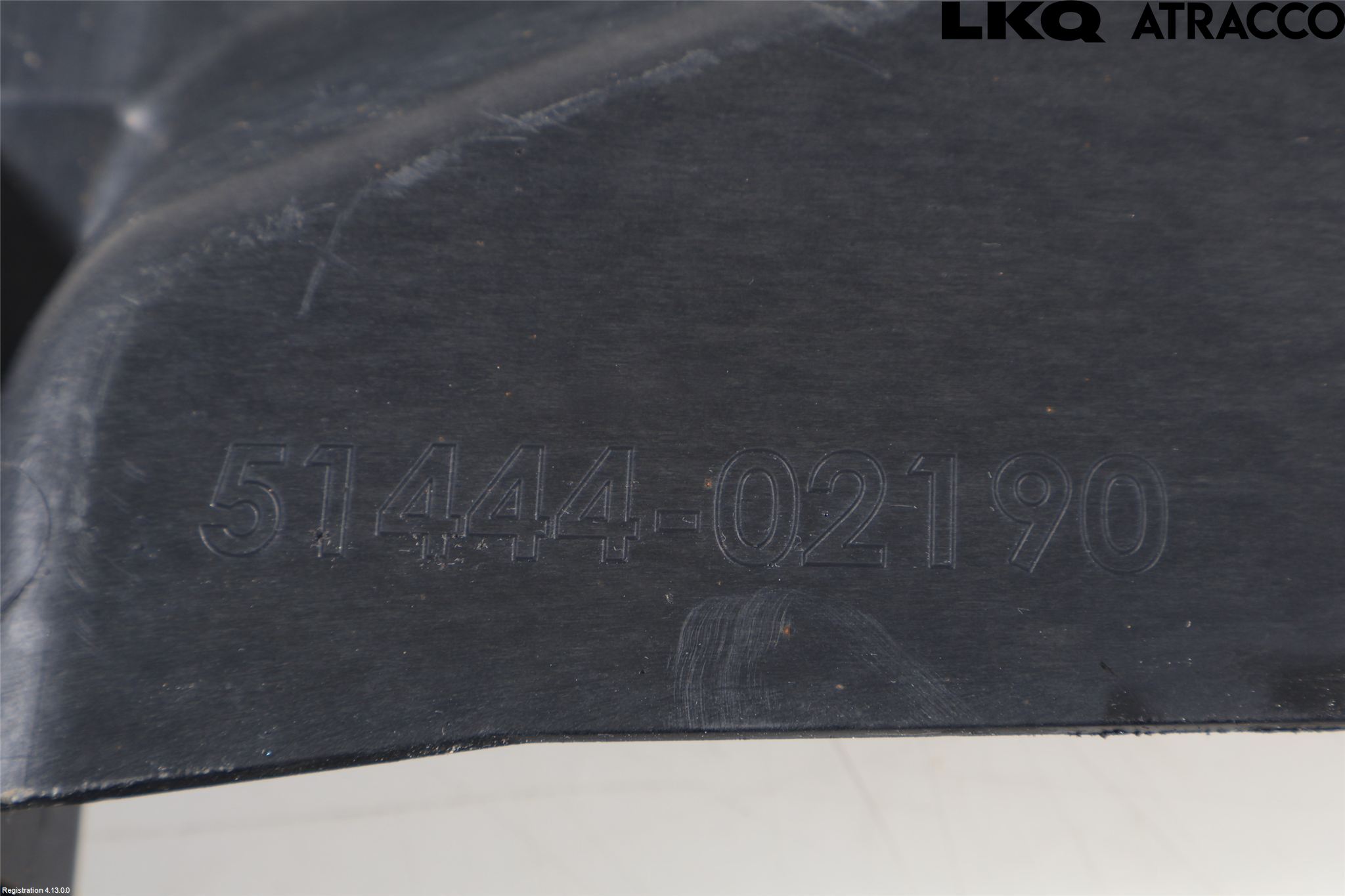 Toyota COROLLA 19- Hasplåt Plåt-Plast