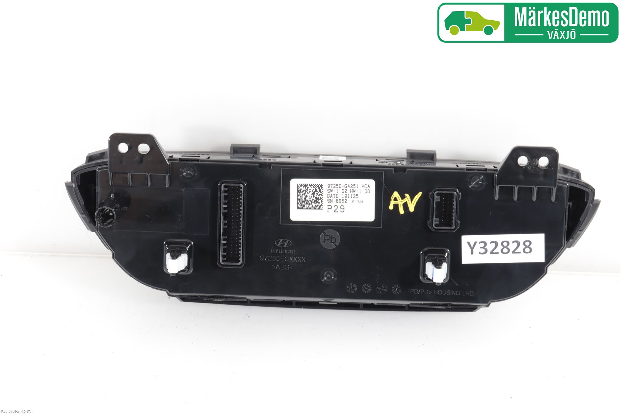 Hyundai i30 PD 17- Ac Styrenhet Ac Manöveren