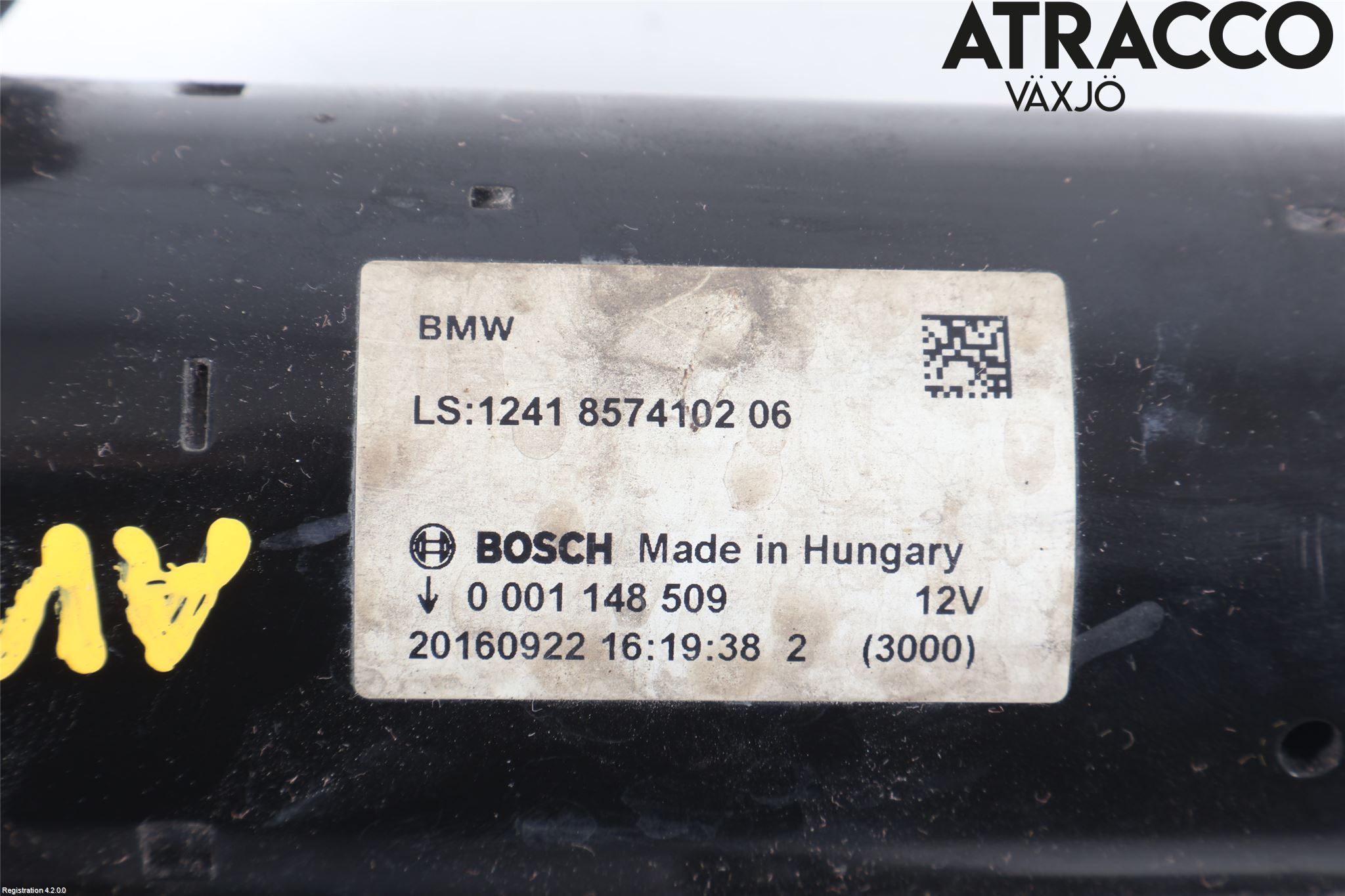 BMW 4 F32/F33/F82/F83 13-20 Startmotor Diesel