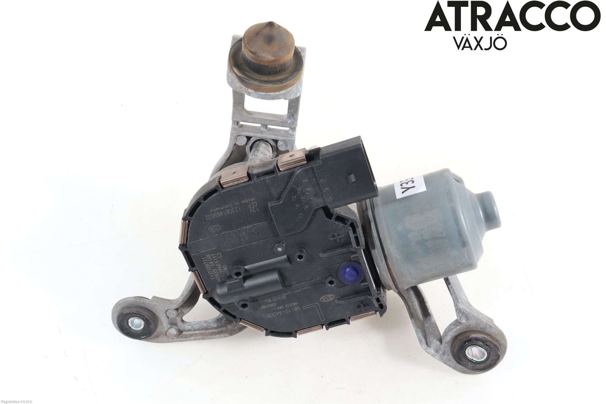 Kia CARENS III 13-19 Torkarmotor Vindruta