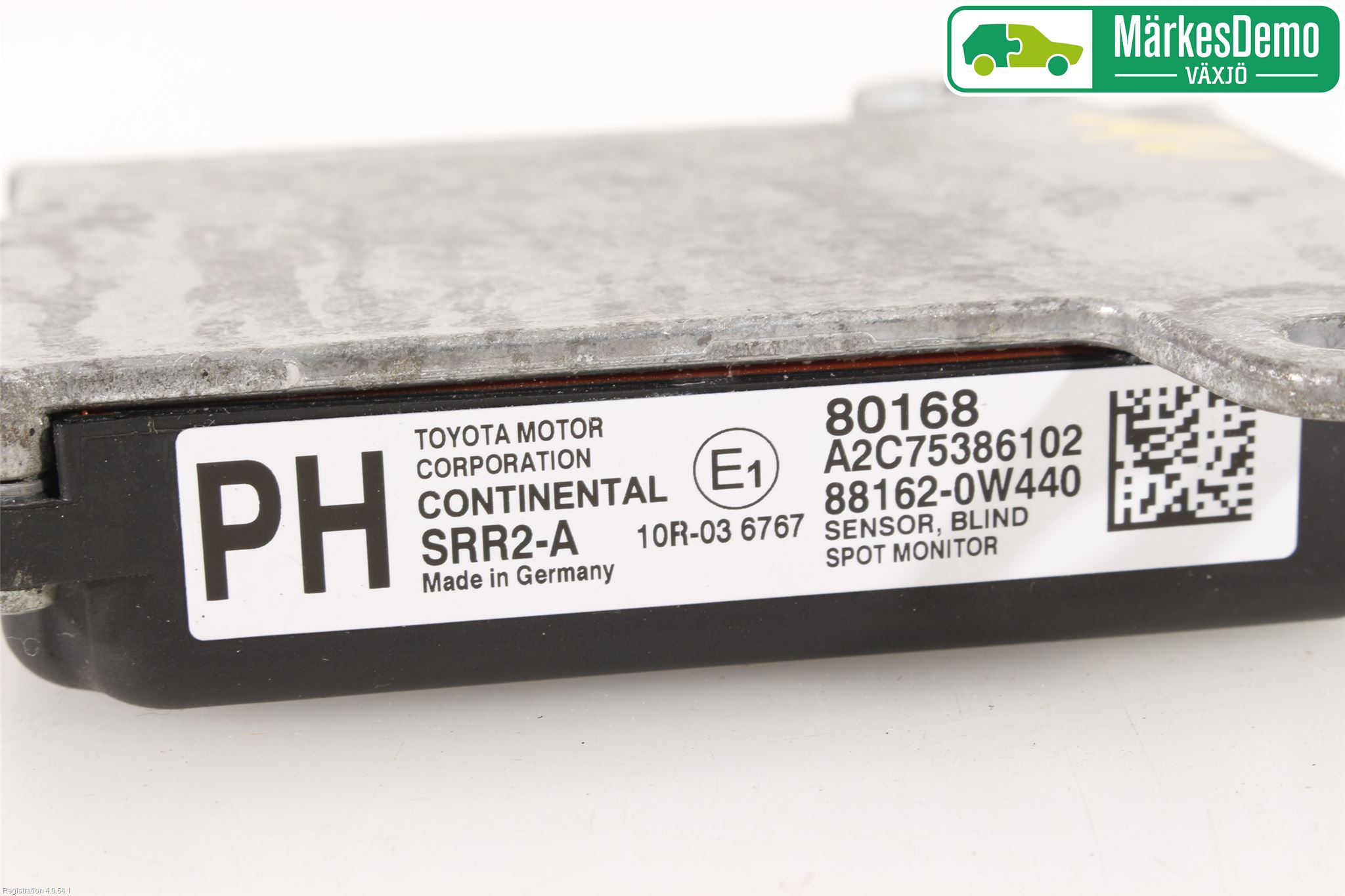 Toyota PRIUS (ZVW50) 16-21 Sensor Aktivt Kollisionsskydd
