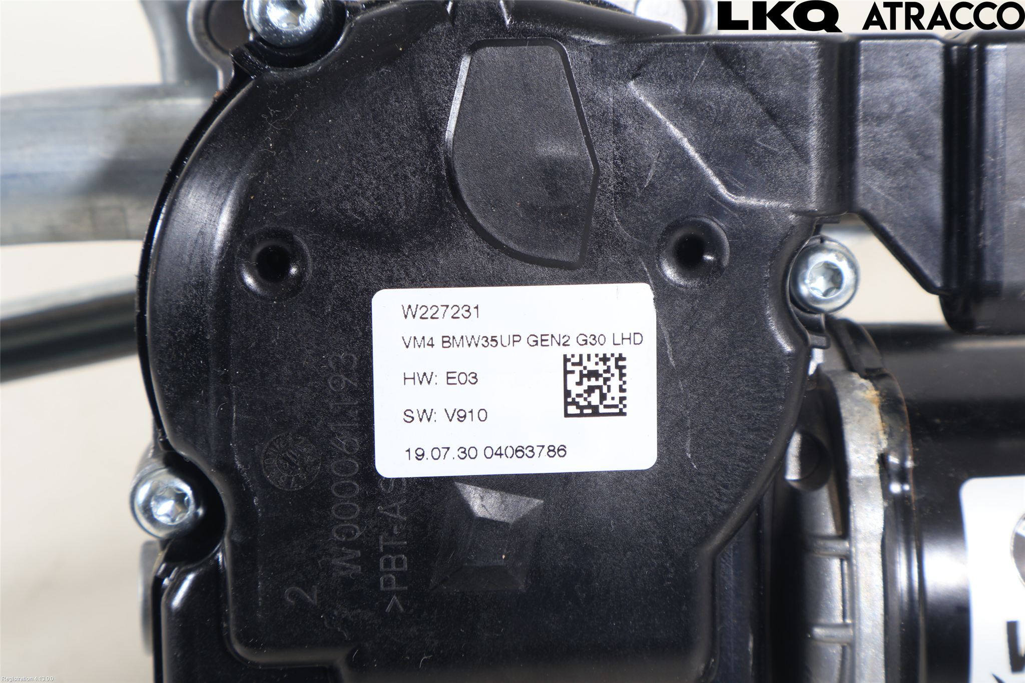 BMW 5 G30/G31/F90 17-23 Torkarmekanism Vindruta