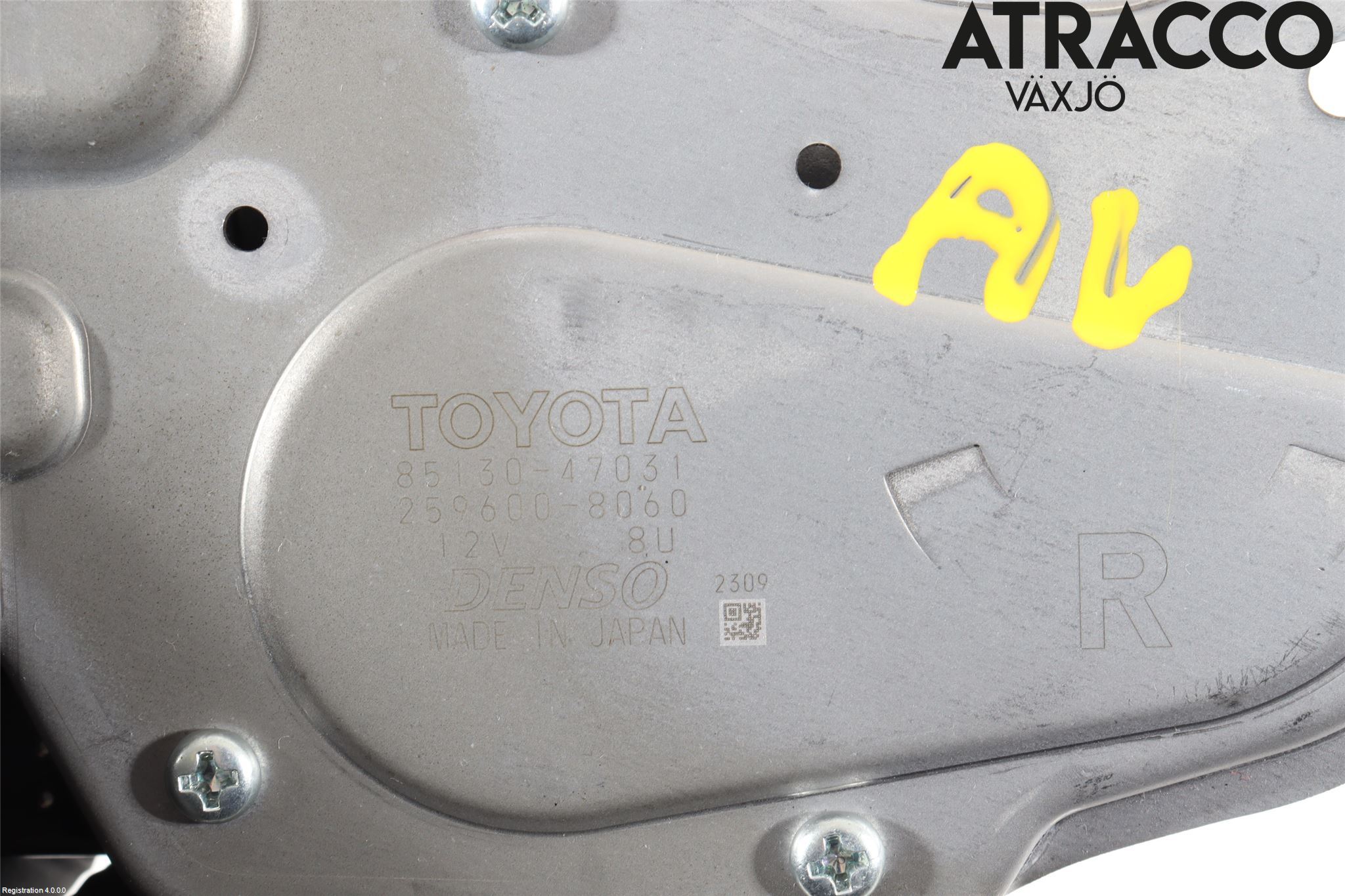 Toyota PRIUS (ZVW50) 16-21 Torkarmotor Baklucka