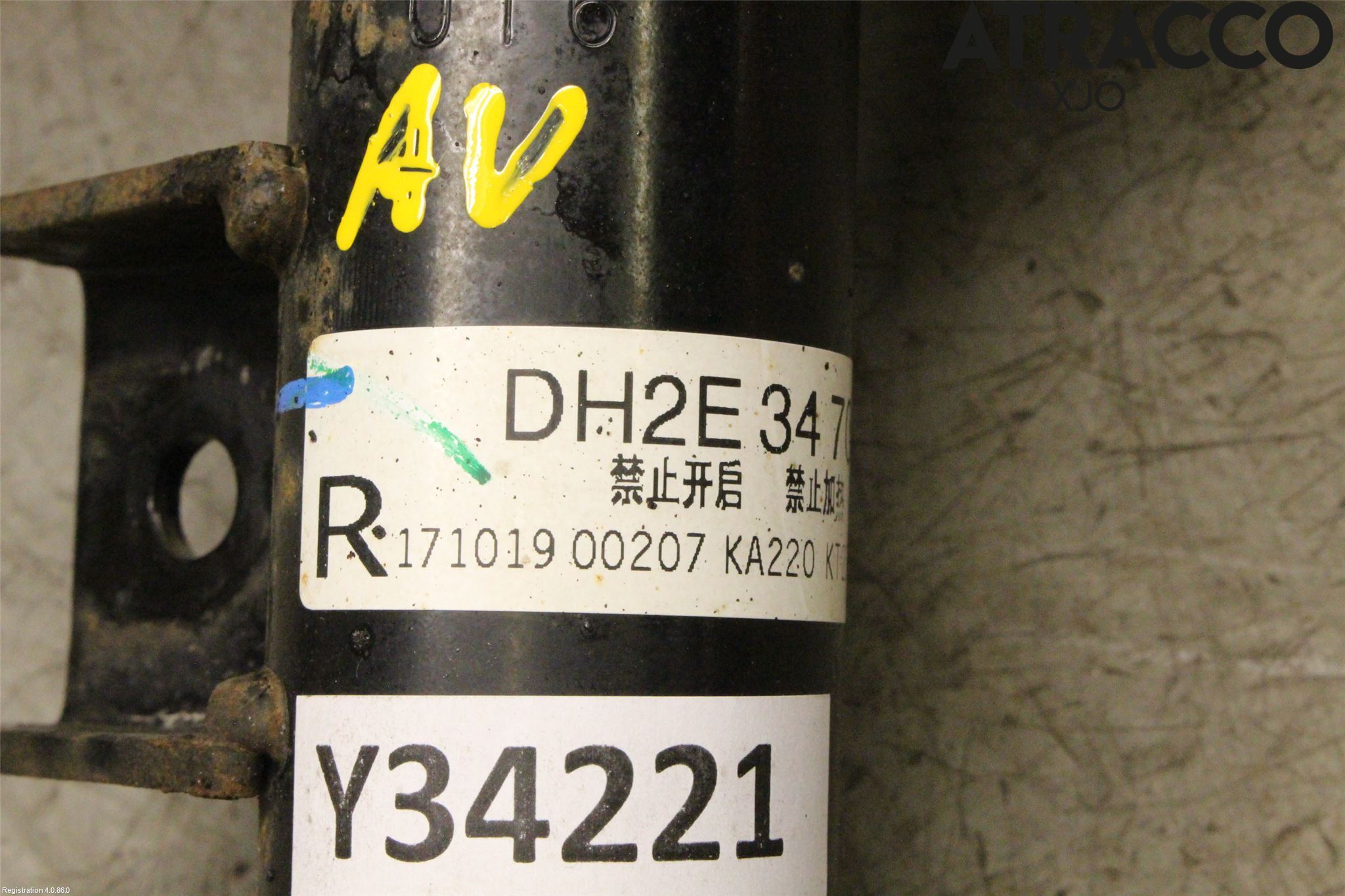 Mazda CX-3 Fjäderben Fram Höger