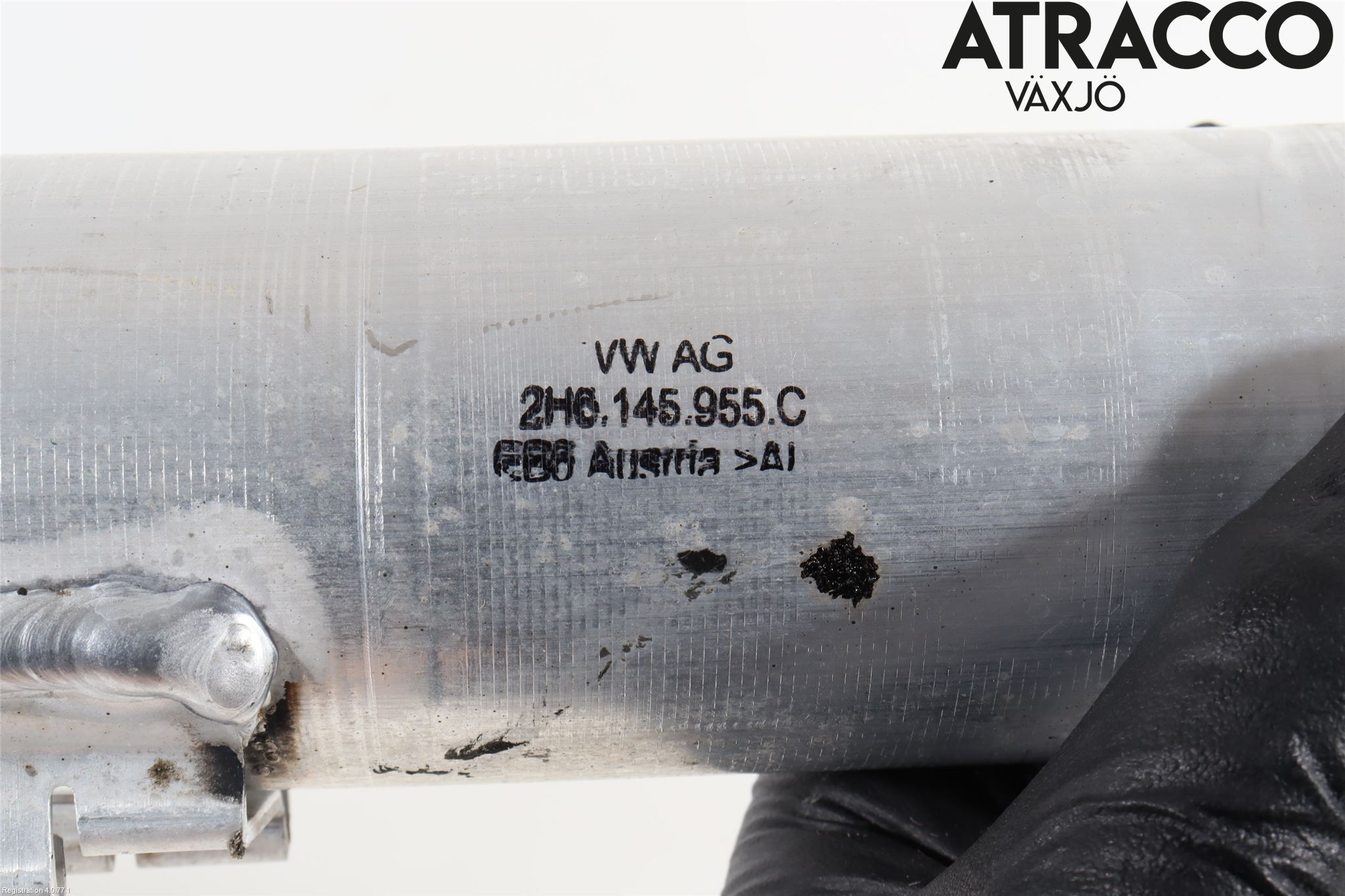 Volkswagen VW AMAROK 2H 10-22 Laddluft-Intercoolerrör