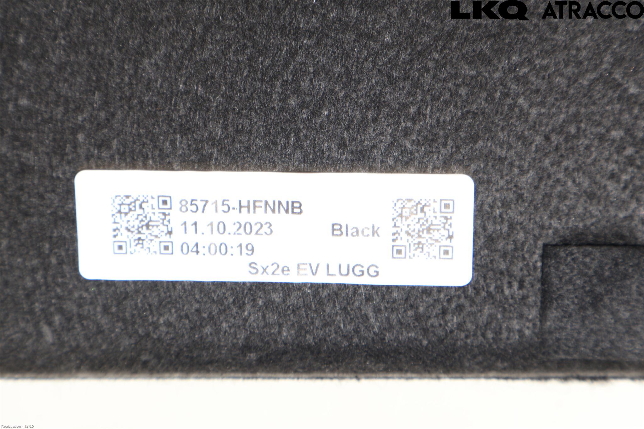 Hyundai KONA/ELECTRIC OS 18-23 Bagage Golv