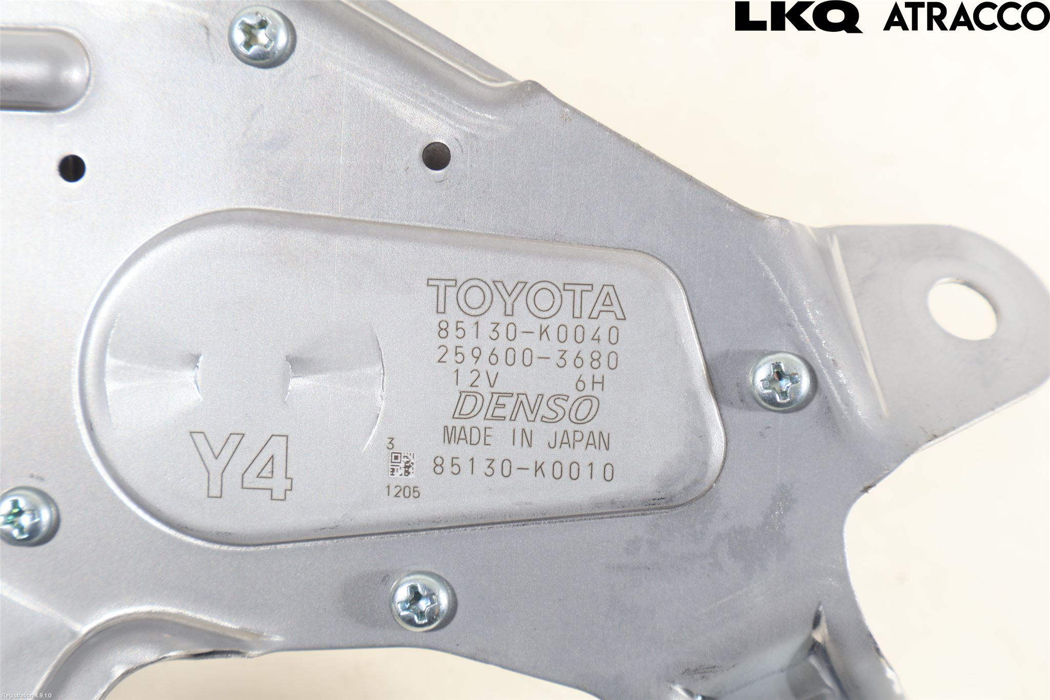 Toyota AYGO X AB70 22- Torkarmotor Baklucka