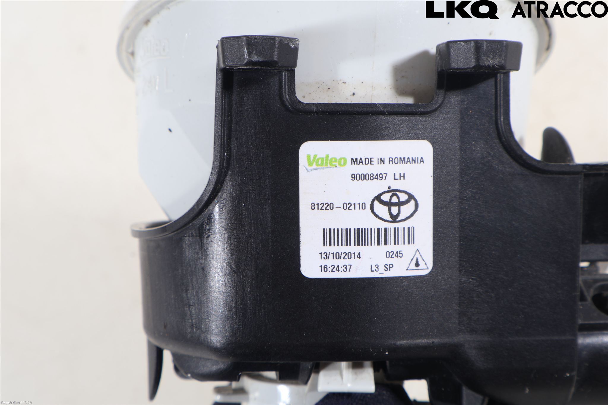 Toyota YARIS XP130 15-20 Dimljus-Varselljus Fram