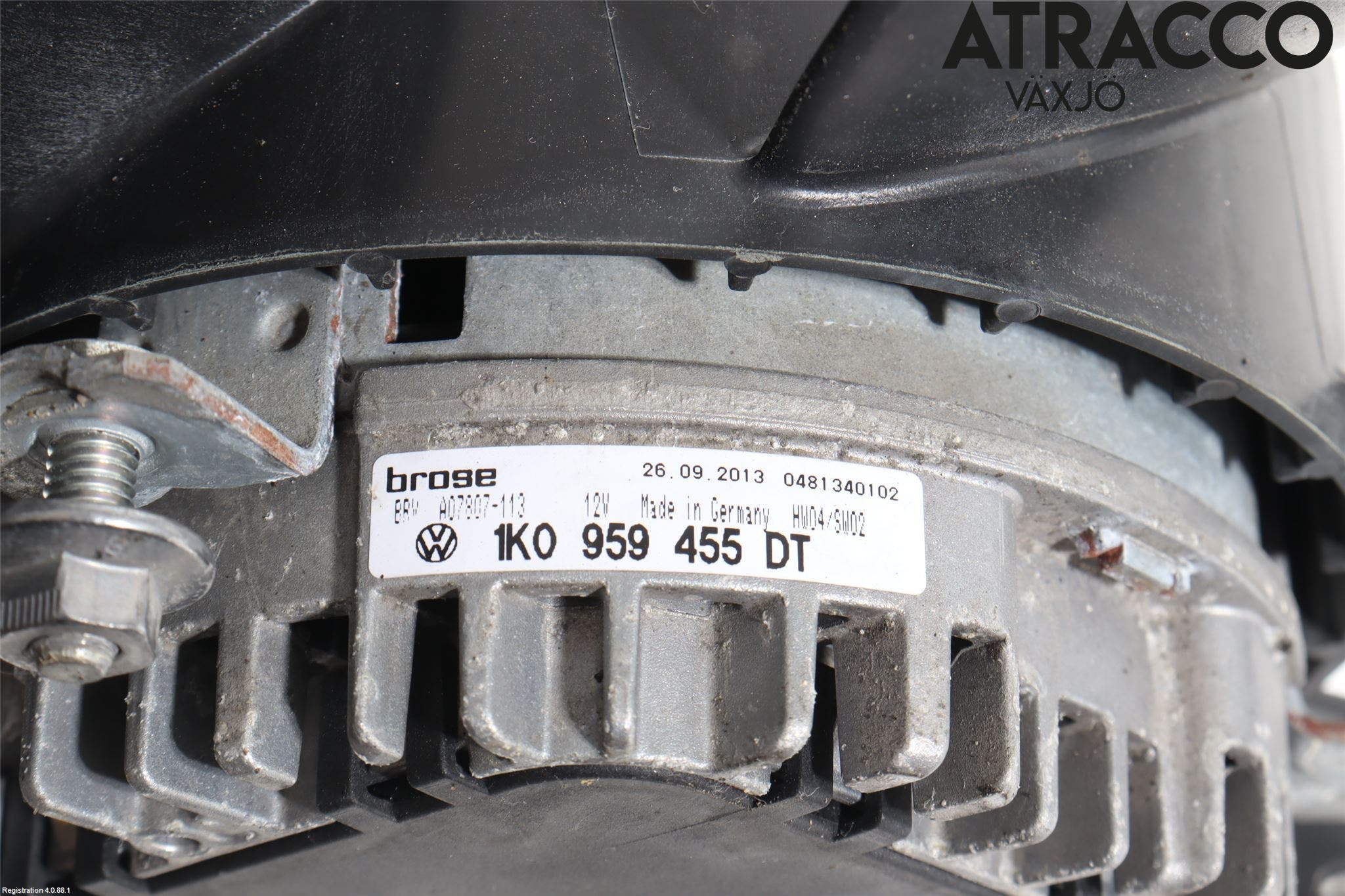 Volkswagen VW TIGUAN 07-16 Kylfläkt El