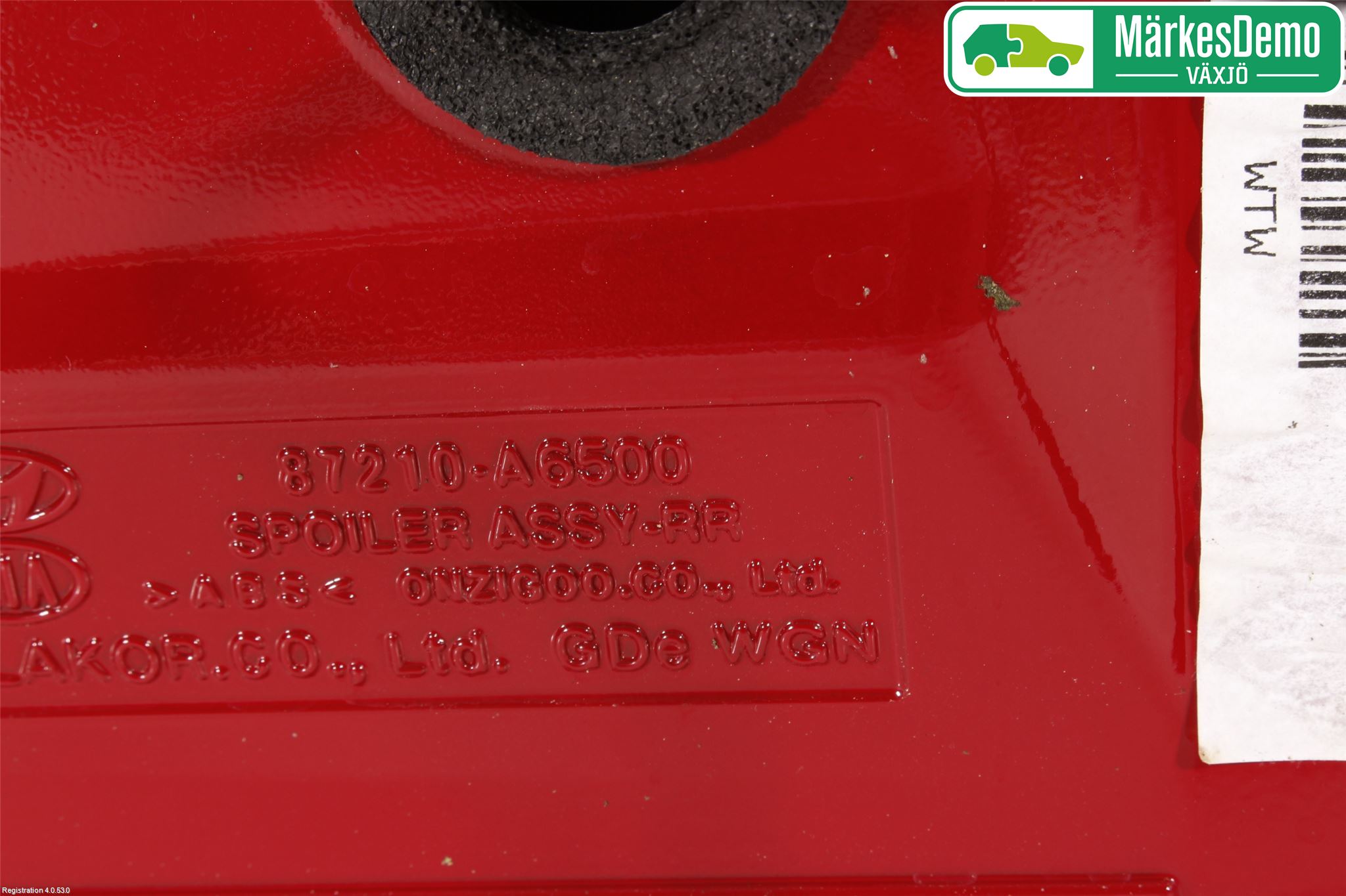 Hyundai i30 GD 13-17 Spoiler Baklucka