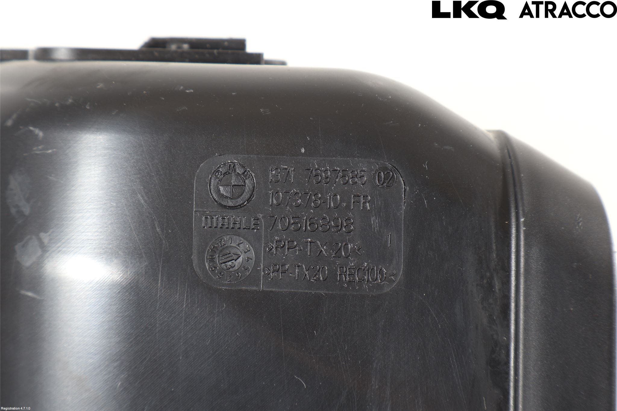 BMW 3 F30/F31/F80 12-19 Förg-Bälg-Rör Mot Luftr