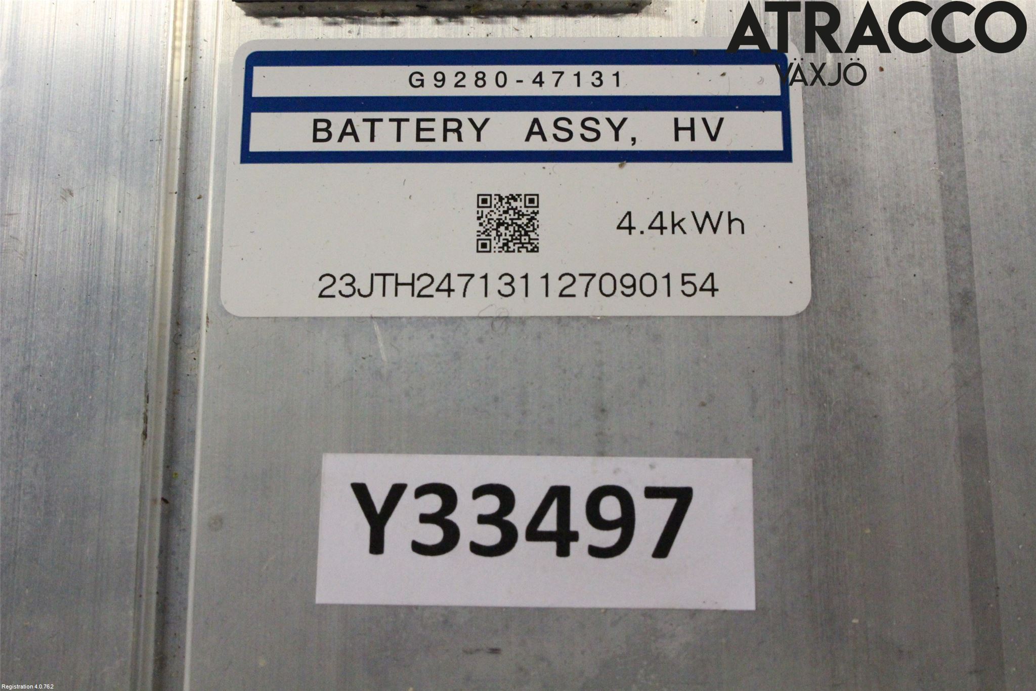 Toyota PRIUS ZVW30 09-20 Batteri Högspänning