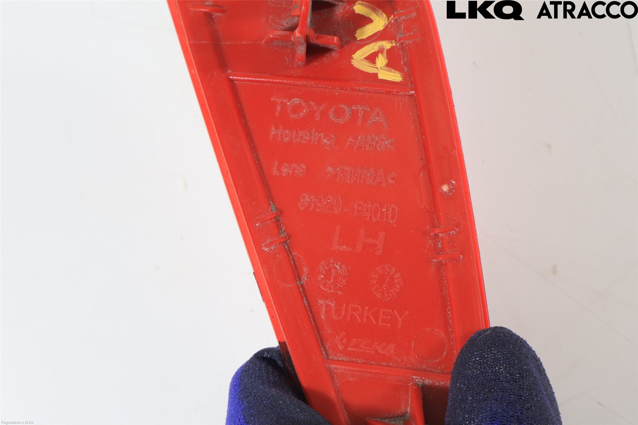 Toyota C-HR 16-23 Dimljus/Reflex Bak