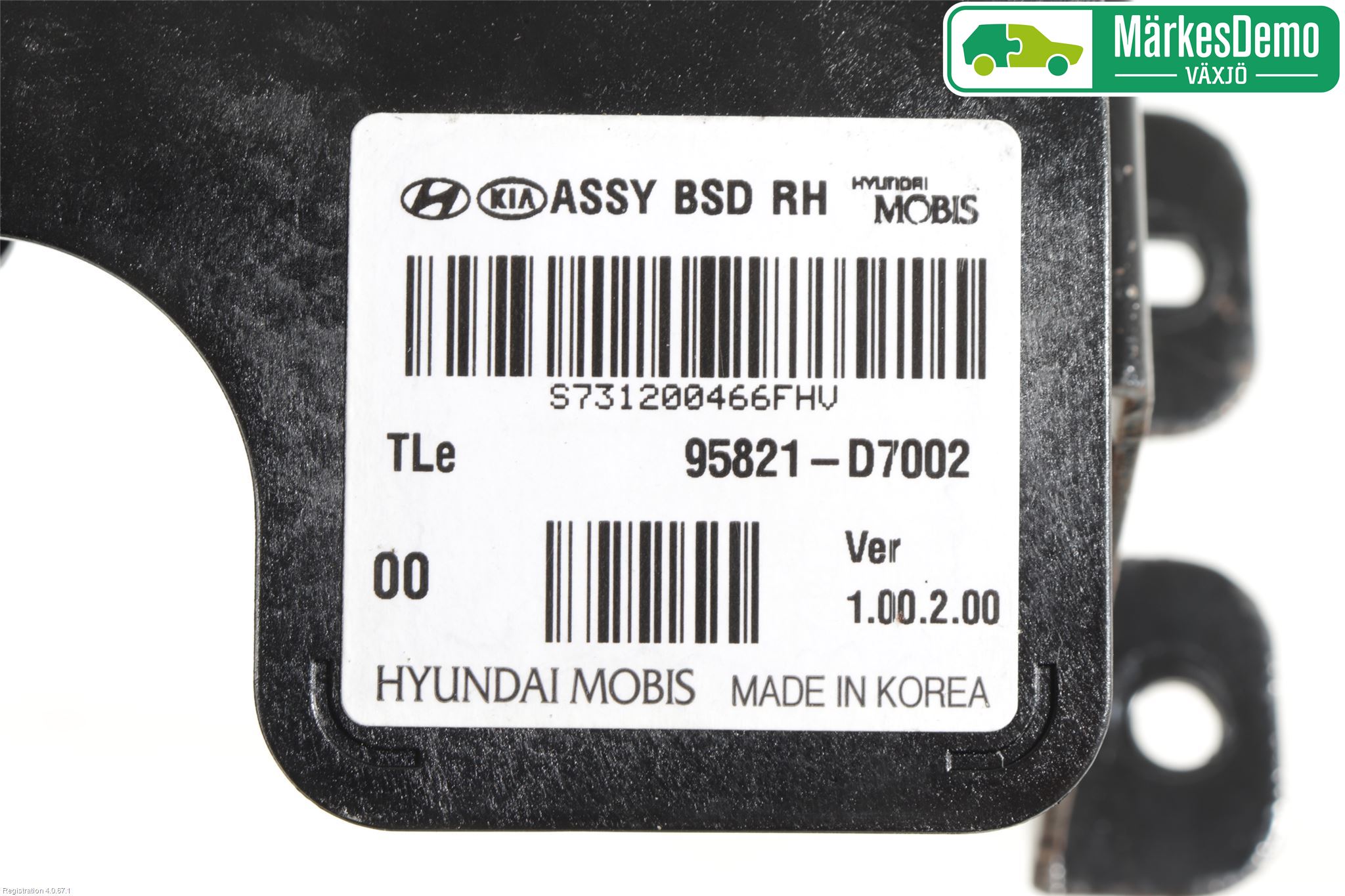 Hyundai TUCSON 05- Sensor Aktivt Kollisionsskydd