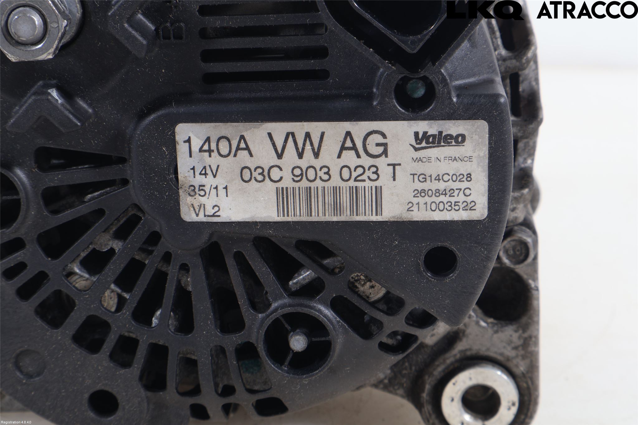 Volkswagen VW PASSAT 05-11 Generator