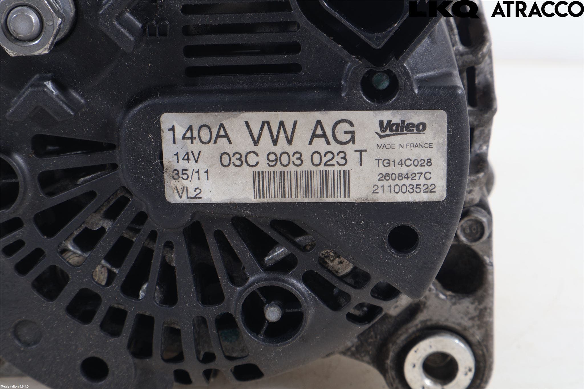 Volkswagen VW PASSAT 05-11 Generator