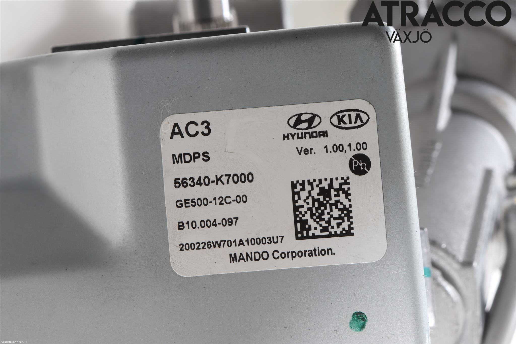 Hyundai i10 LA 20- Rattaxelagg Med Inb Servo