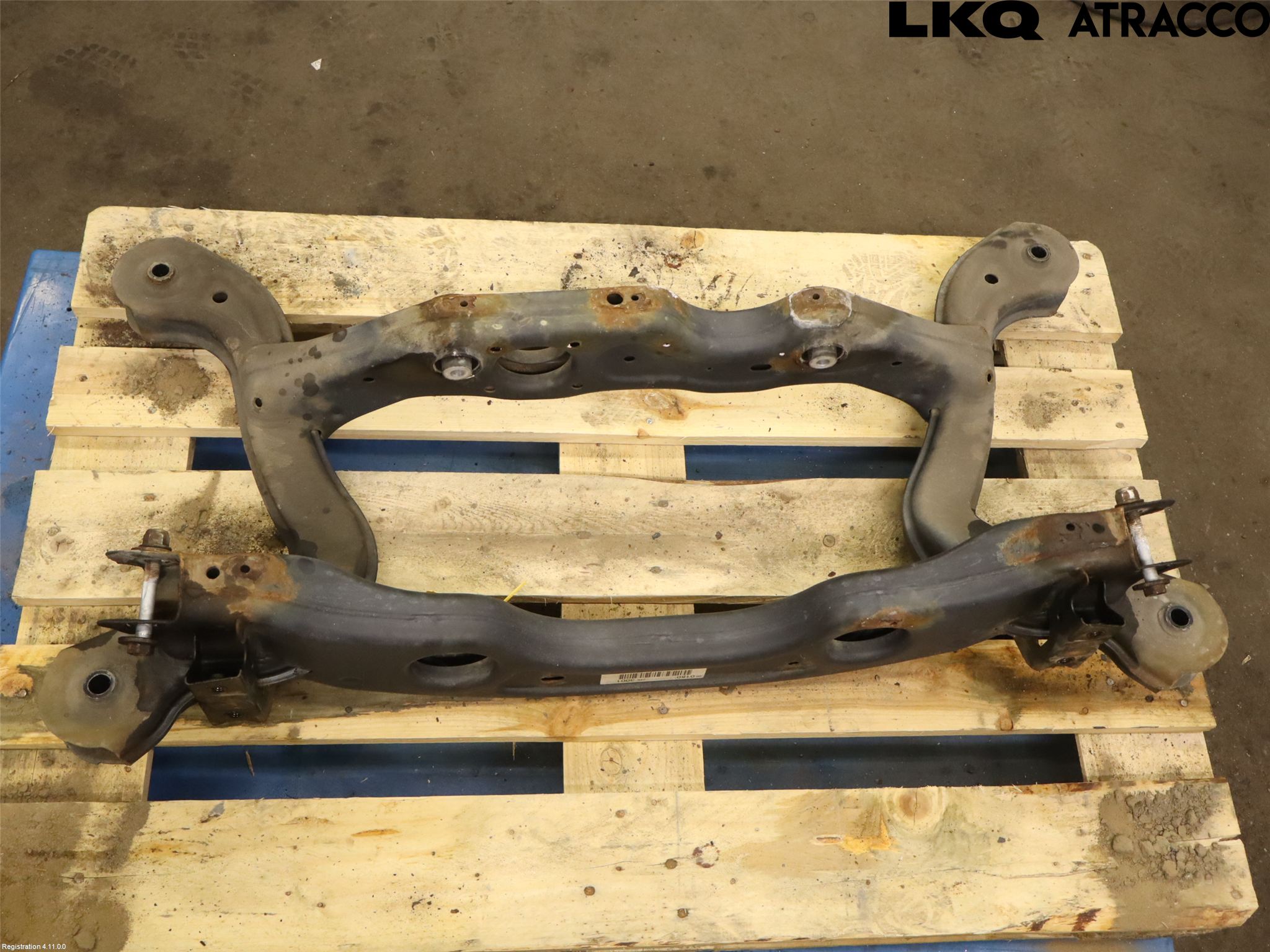Mercedes-Benz MB B-KLASS (W246/W242) 12-19 Bakaxelbalk