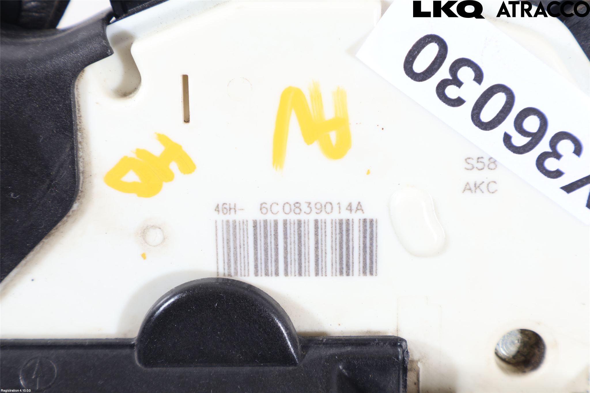 Volkswagen VW POLO 10-17 Låskista-Dörrlås