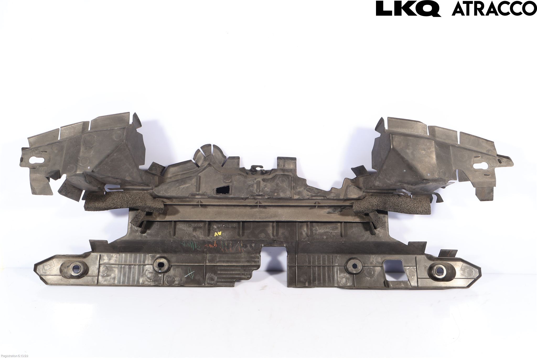 Toyota RAV4 13-18 Deflektor Plåt-Plast Kylning