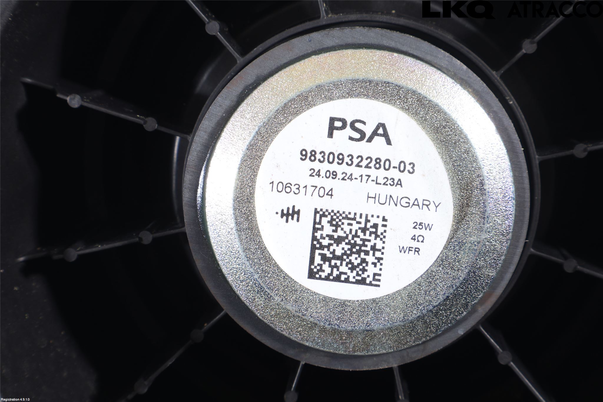 Peugeot 308/E-308 21- Högtalare