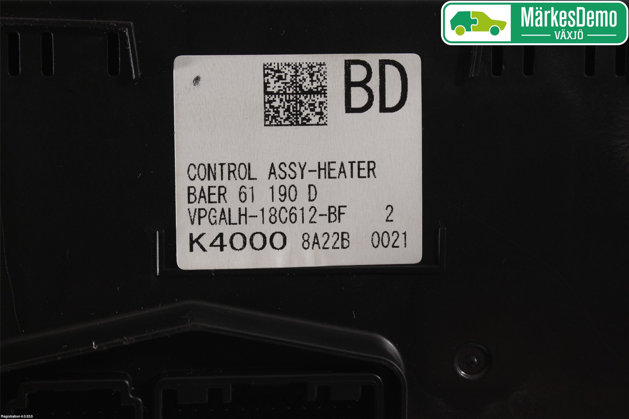 Mazda 3 III 14-19 Ac Styrenhet Ac Manöveren