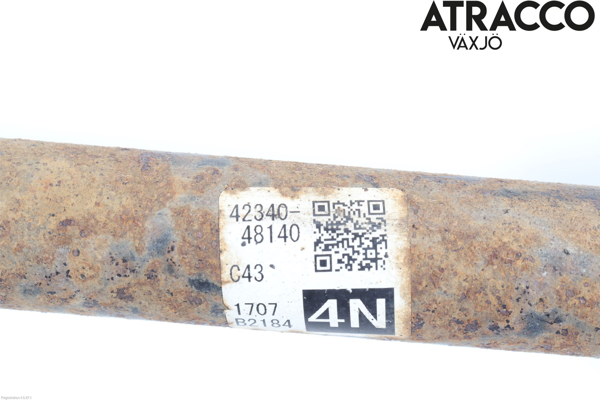 Lexus RX AL20 16-22 Drivaxel Bak Vänster