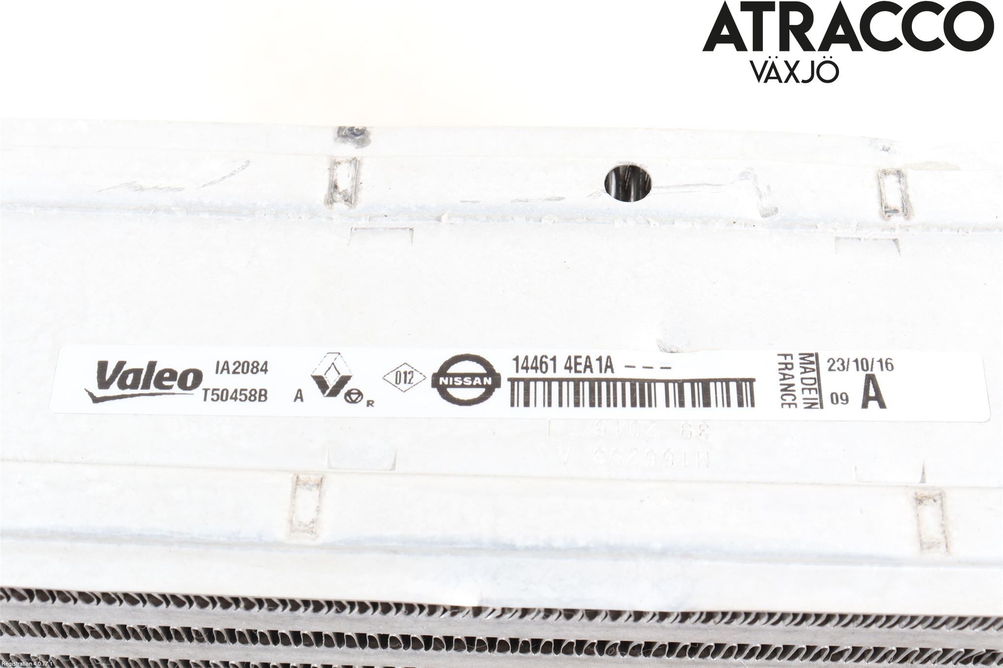 Nissan QASHQAI 14-17 Laddluft-Intercooler Kyl