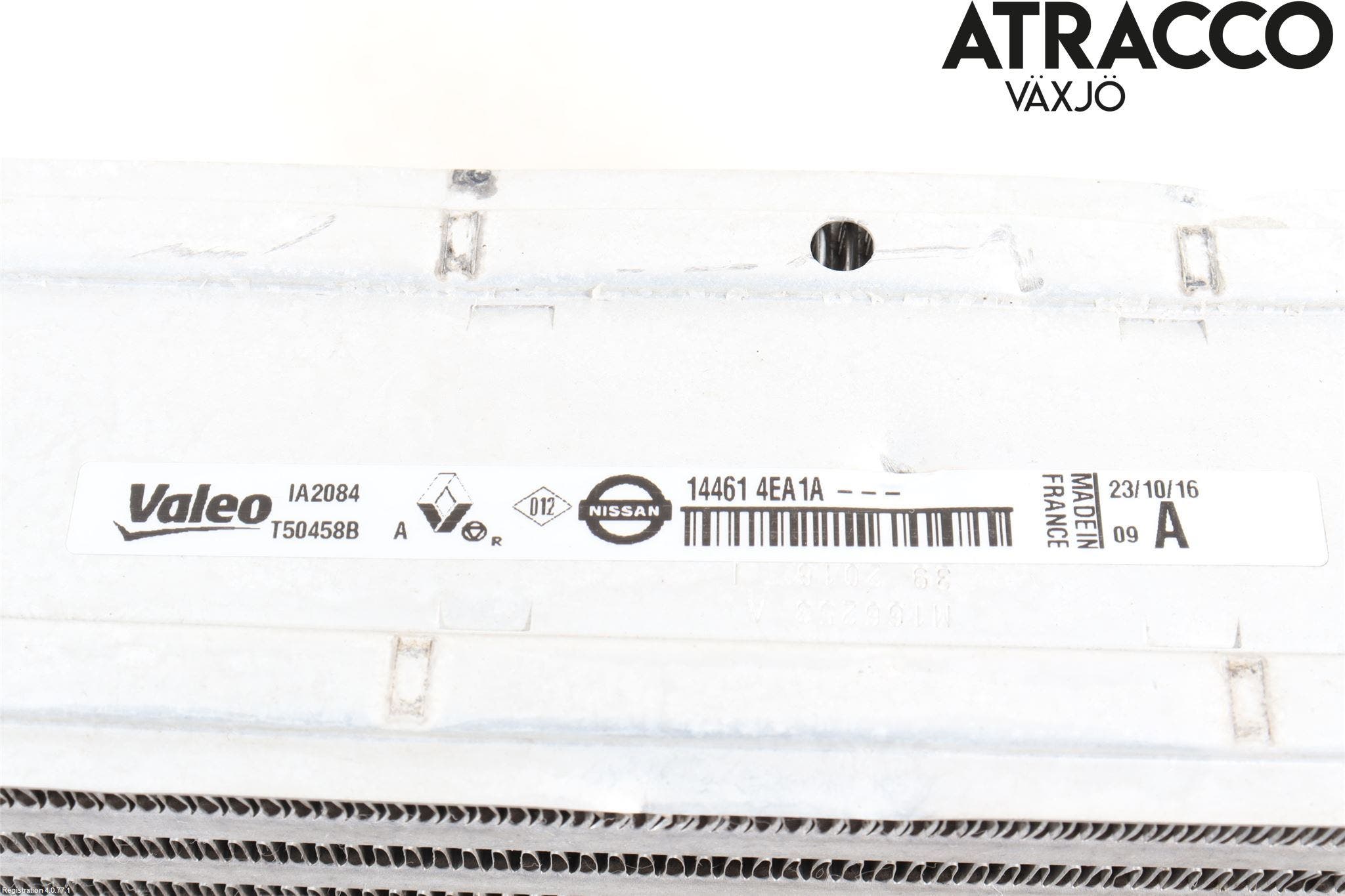 Nissan QASHQAI 14-17 Laddluft-Intercooler Kyl