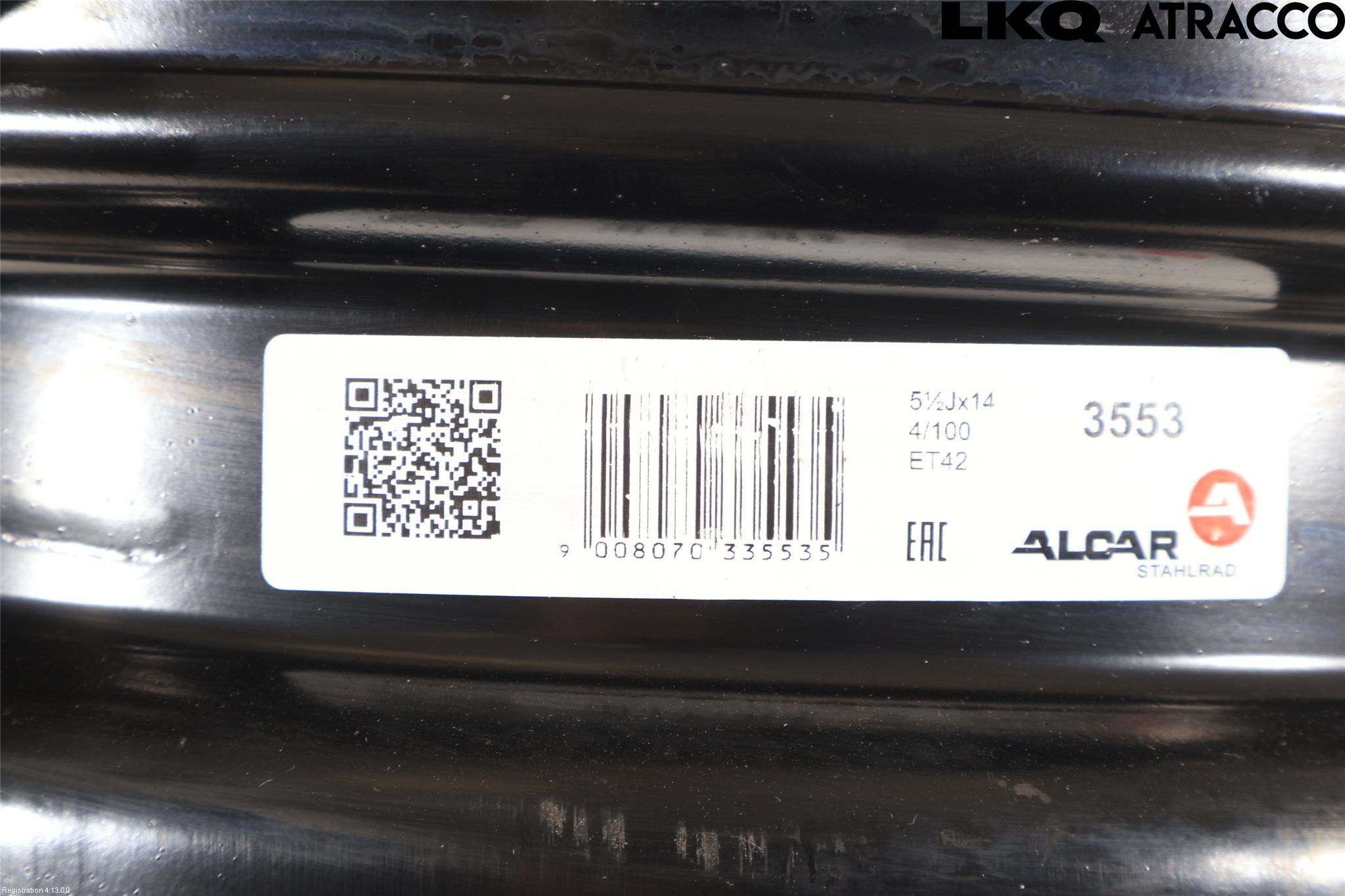 Hyundai i10 LA 20- Fälgsats Plåt