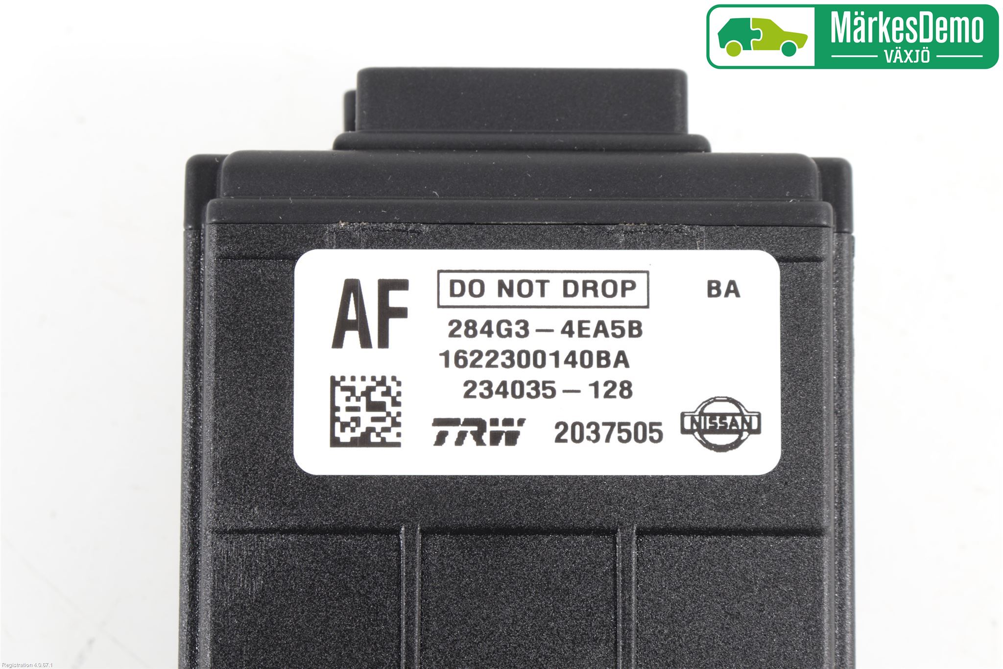 Nissan QASHQAI 14-17 Sensor Aktivt Kollisionsskydd