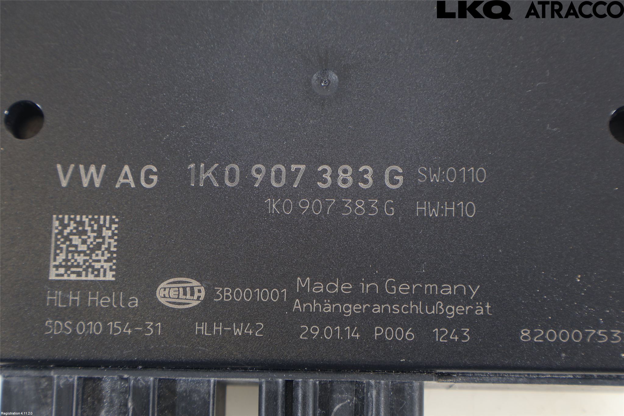 Volkswagen VW CADDY      04-10 Styrenhet Dragkrok