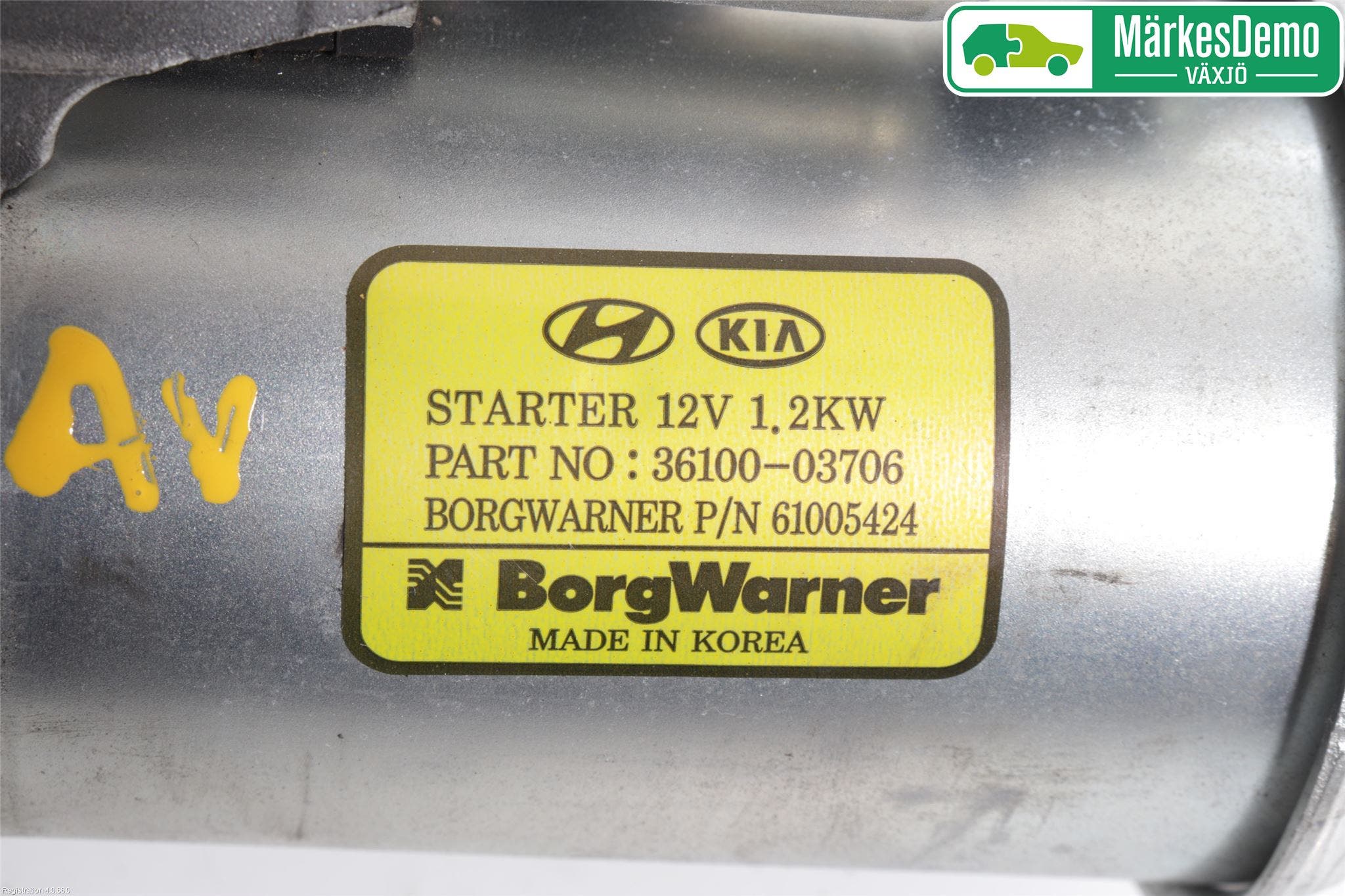 Hyundai i30 PD 17- Startmotor