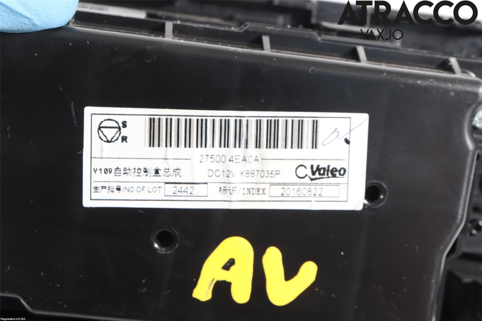 Nissan X-TRAIL 14-21 Ac Styrenhet Ac Manöveren
