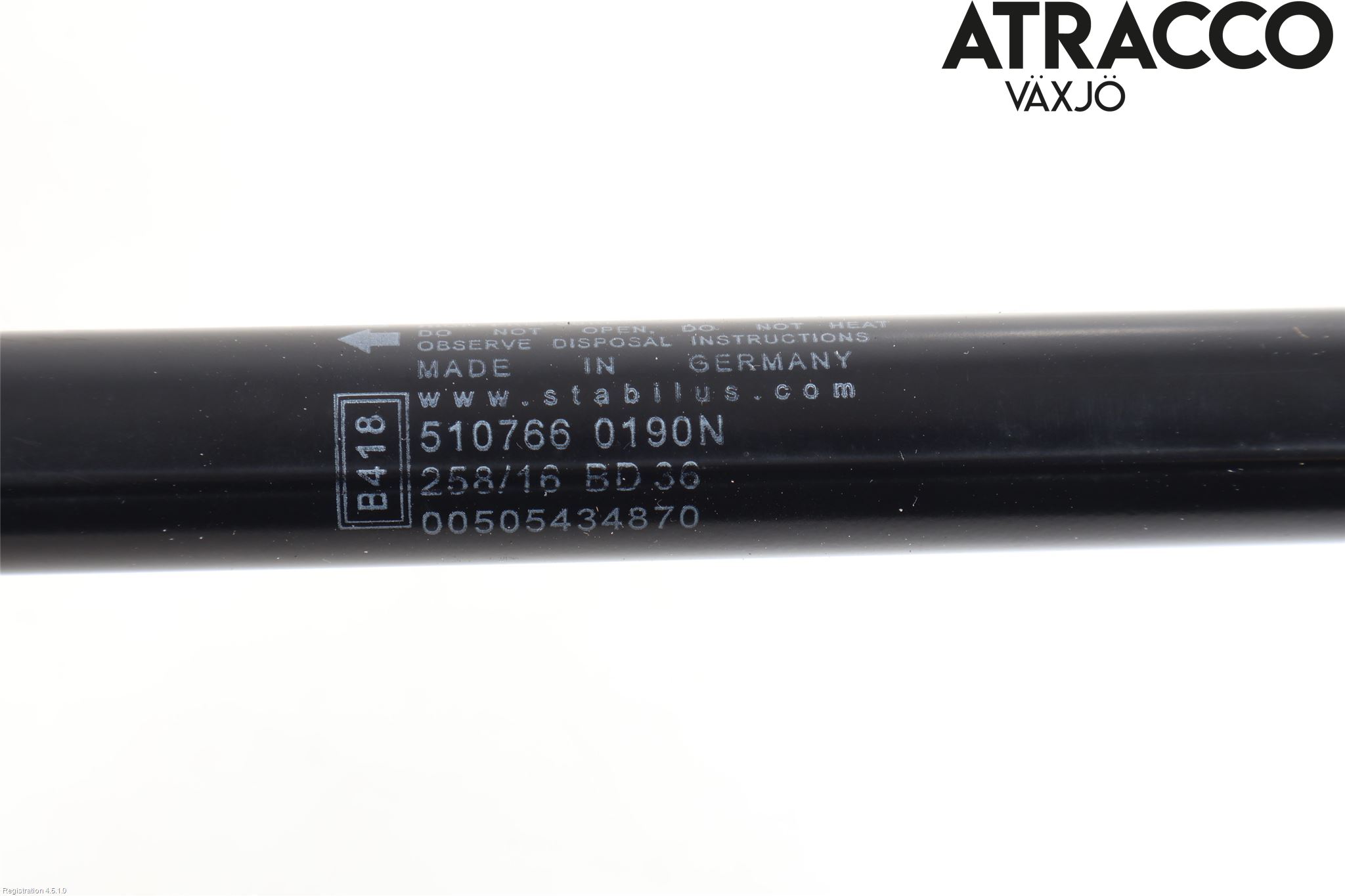 Alfa GIULIA Gasfjäder Motorhuv