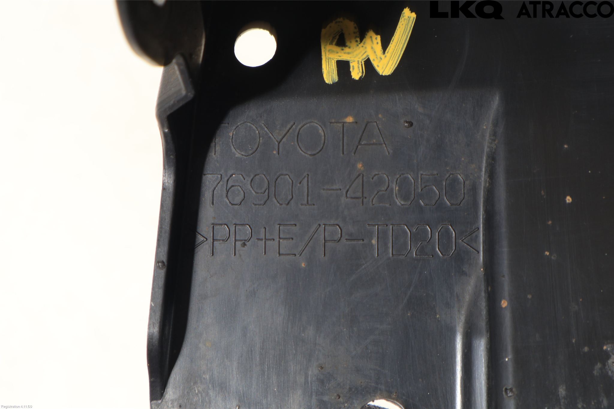 Toyota RAV4 19- List Skärmkant