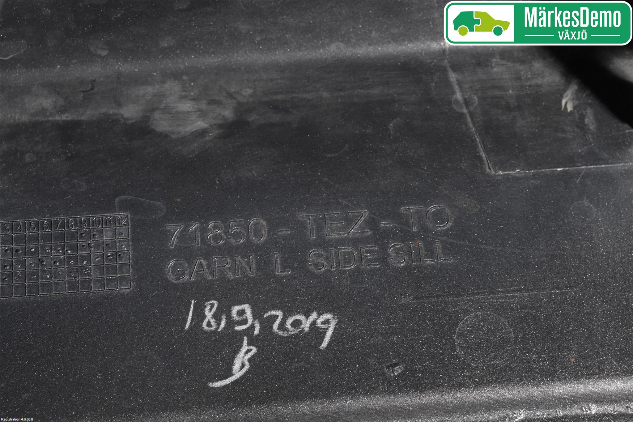 Honda CIVIC 17-22 Sidokjol Vä