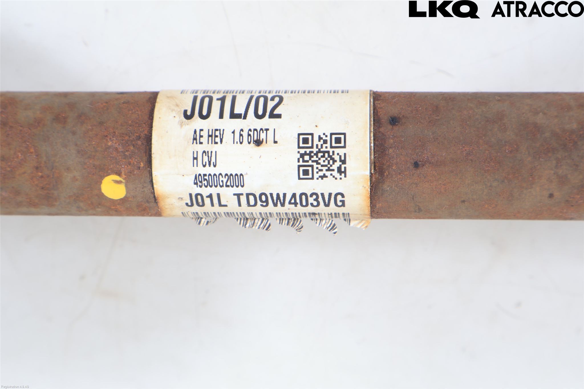 Hyundai IONIQ AE 17-22 Drivaxel Fram Vänster
