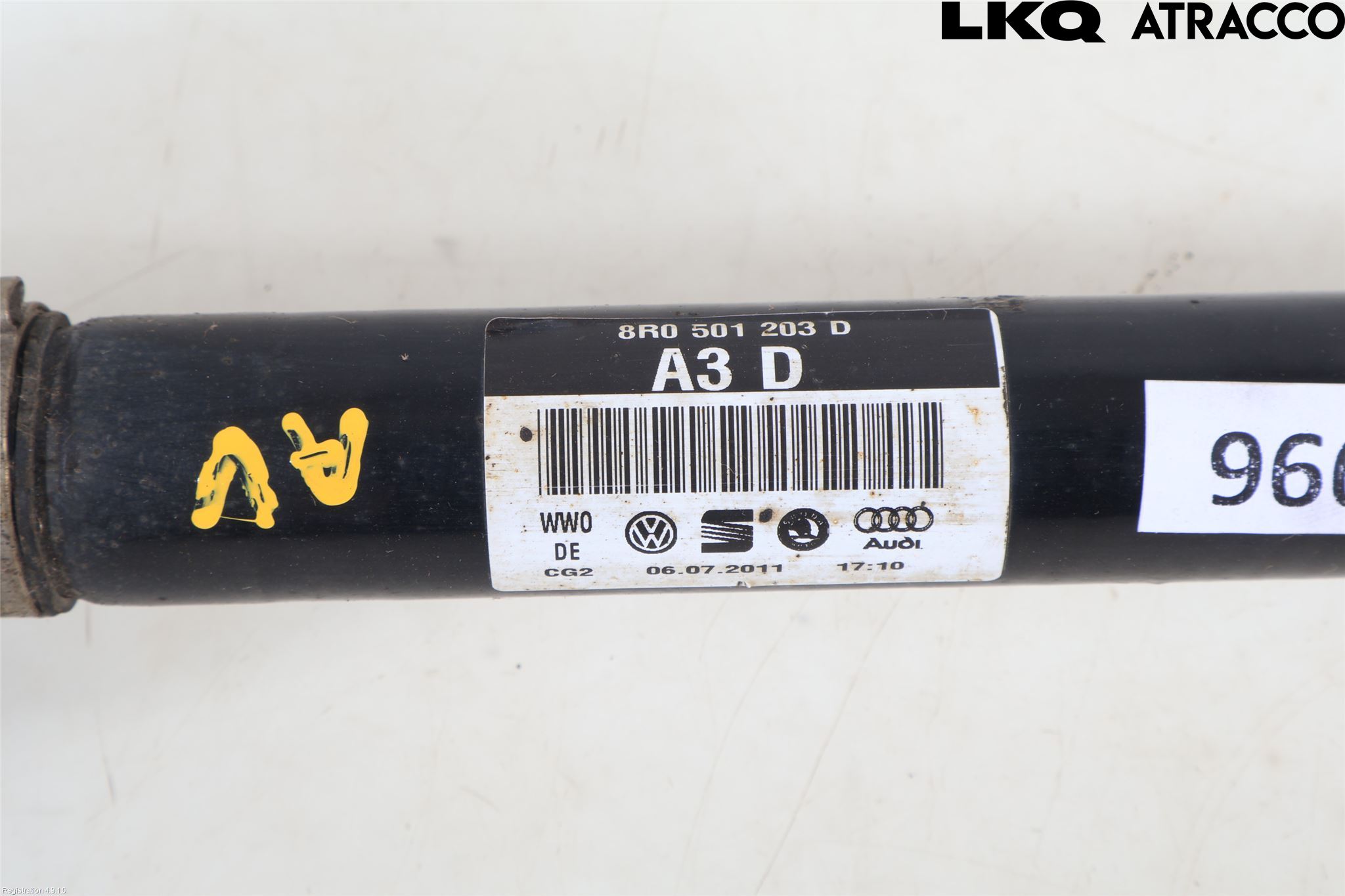 Audi A6/S6 4G 11-18 Drivaxel Bak Vänster