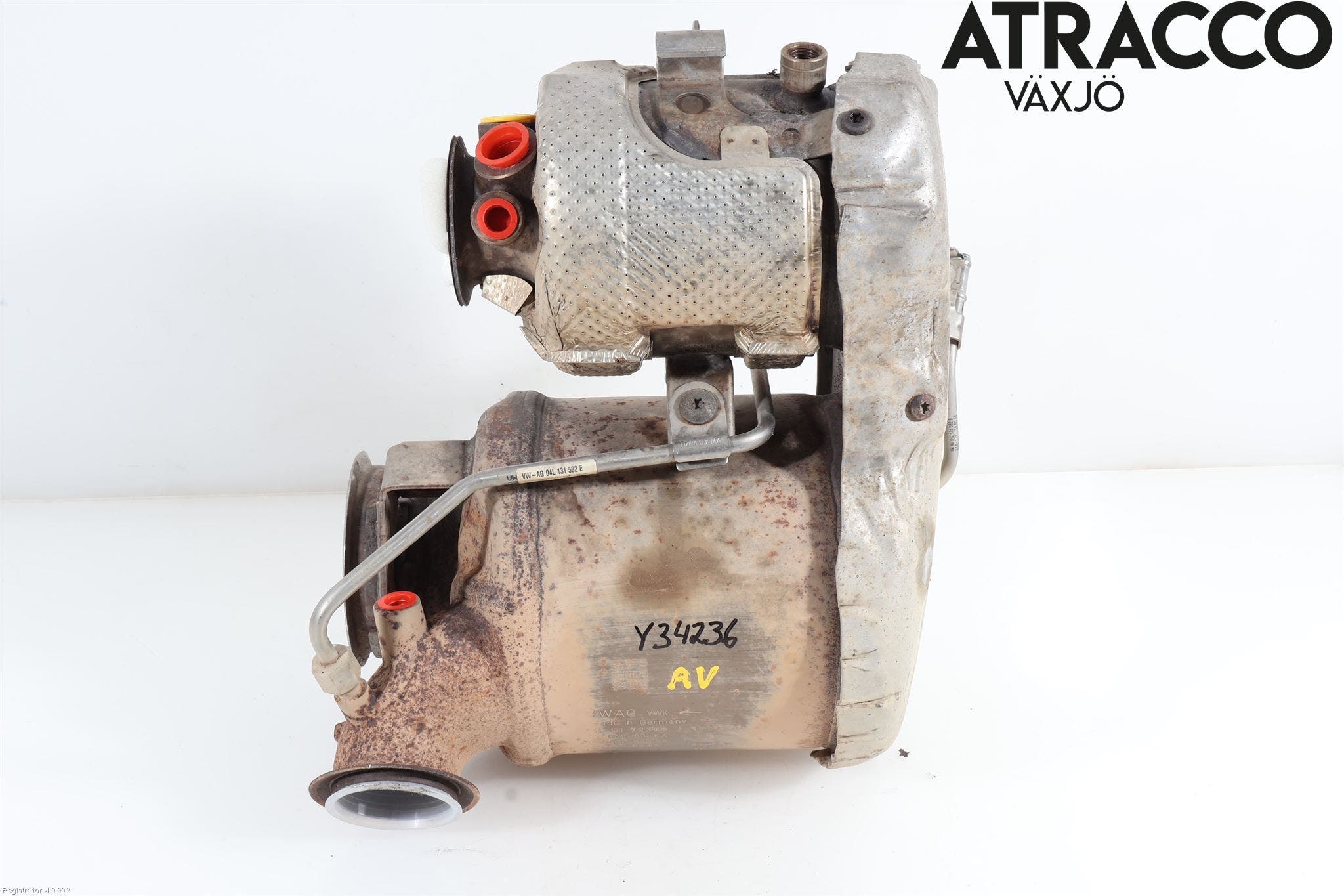 Volkswagen VW SHARAN 11- Avgas Partikelfilter