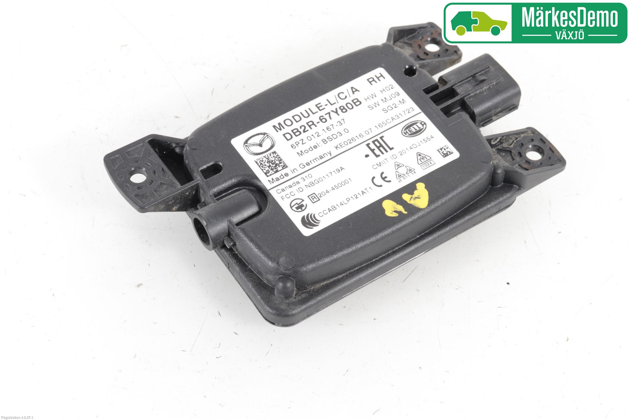 Mazda CX-3 Sensor Aktivt Kollisionsskydd