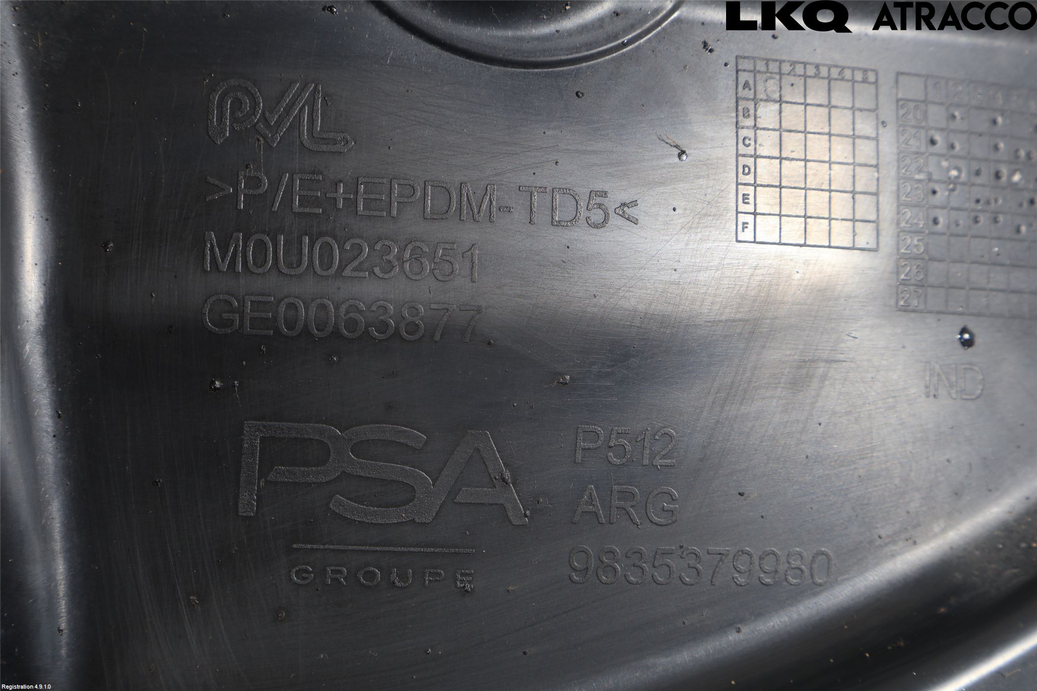 Peugeot 308/E-308 21- Skärm Inner