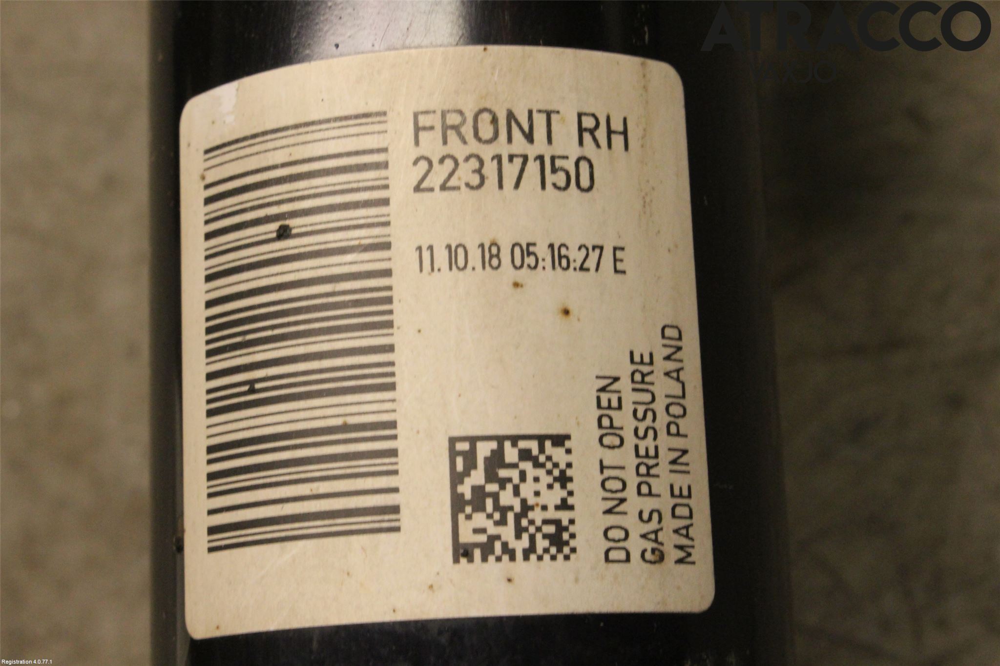 Honda CIVIC 17-22 Fjäderben Fram Höger